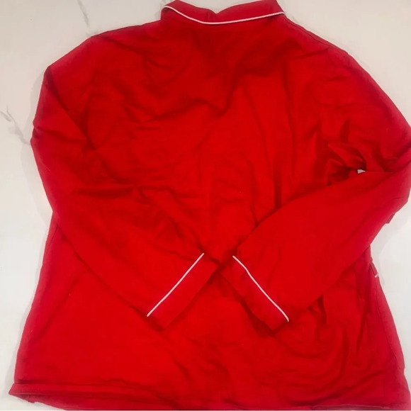 MATCHING SET, TWO Poppins & Pan Santa Christmas Embroidered Cotton Pajamas XL - Picture 9 of 12